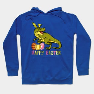 Dinosaur and easter eggs Hoodie